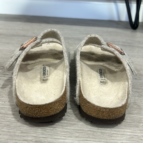 Birkenstock Arizona Rivet in felt eggnog - Picture 5 of 11